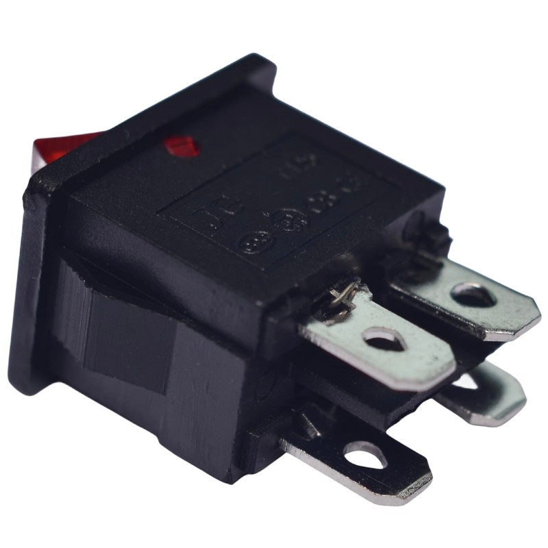CESS Hull Shape Snap-in KCD1-104 4 Pin ON-Off Switch with