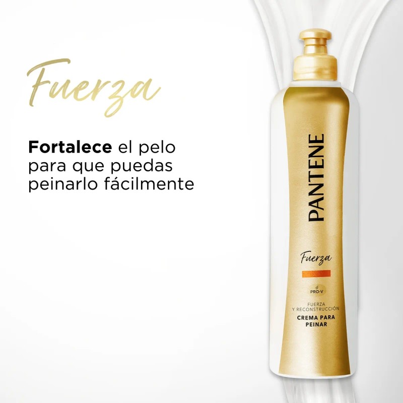 Crema para Peinar Pantene Pro-V Fuerza, 300 ml