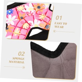 CLISPEED Matte Sports Butt Pad Children's Skating Hip Protection Skating Hip Pad Protector for Skating Butt Pad for Children Skating Butt Protection Children's Accessories Gift for Children