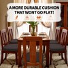 SINOSSO Thickened 2.5" Dining Chair Cushion, Soft Blended High Density