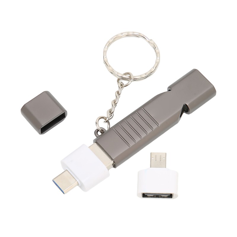 Whistle Flash Drive SOS Outdoor Waterproof USB3.0 120dB Sound Multifunction