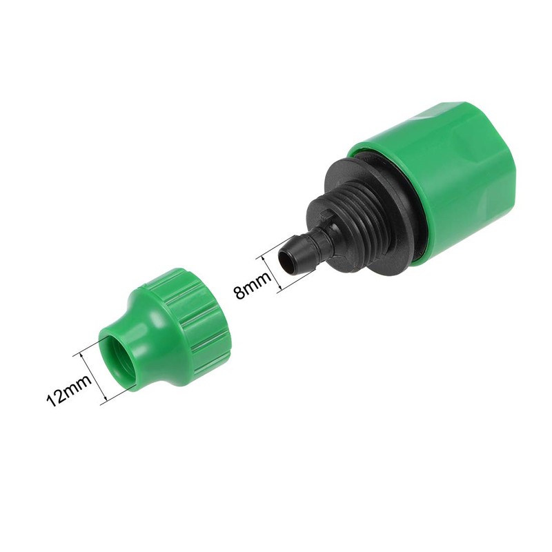 sourcing map Quick Connector Hose Pipe Adapter Fitting 8mm Inner