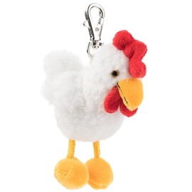 Rudolph Schaffer Brunhide Chicken Keyring Soft Toy