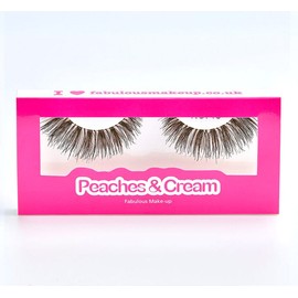 PEACHES AND CREAM NO.18 FALSE EYELASHES, PEACHES & CREAM