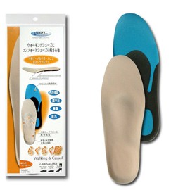 Easy Corps Women's Walking Casual (24.0 ~ 24.5 cm) Beige