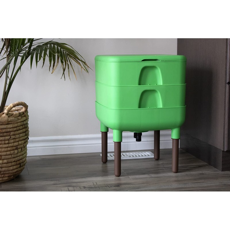 The Essential Living Composter, Worm Composter (Green)
