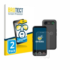 BROTECT Screen Protectors for Doro Aurora A10 (Display + Camera) Screen Protector Ultra Clear Pack of 2