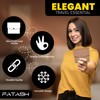 FATASH Women's Credit Card Holder: Slim, RFID-Blocking Envelope Design, Ideal