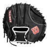 Wilson WBW103187/WBW100997275 TRAINER Hard Baseball Glove Pancake Mold Training Black