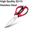 Multifunction Kitchen Scissors, 6-in-1 Stainless Steel Heavy Duty Kitchen Shears