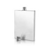 Viski Stainless Steel Slim Metal Flasks
