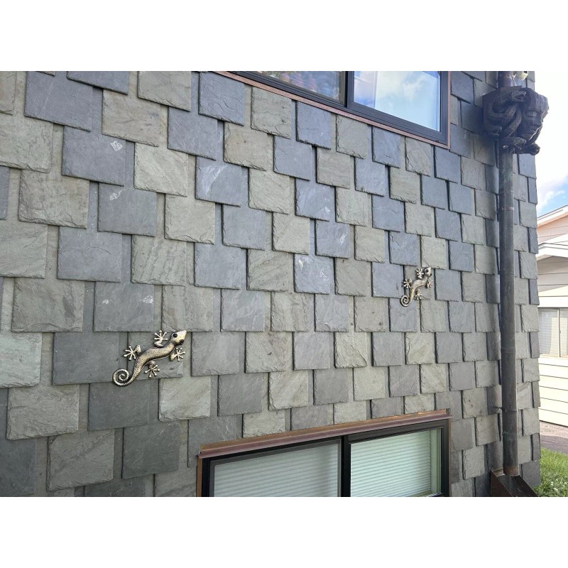 Vermont New Natural Slate Tile Roofing Gray Green 1” Thickness