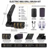 Electric BBQ Grill Brush for Outdoor Cleaning – 3-Speed Rechargeable