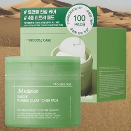 Jmsolution/Tea Tree/TROUBLE/Clea/Toner/Pad/170ml/1Pc