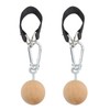 Wooden Pull Up Balls Rock Climbing Holds Training Set Arm