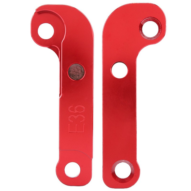 Aluminium Red Adapter Increasing Steering Angle About 25% Drift Lock