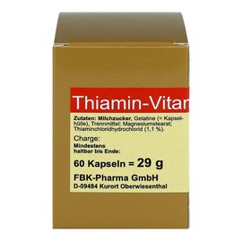 Thiamin Capsules Vitamin B1