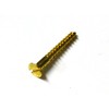 Pack of 100 Mini Wood Screws DIN 97 (Countersunk Head