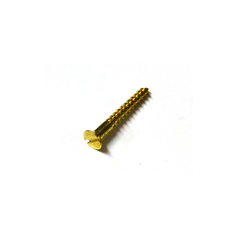 Pack of 100 Mini Wood Screws DIN 97 (Countersunk Head