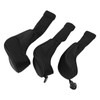 3Pcs Golf Club Head Covers 1 3/5 UT Breathable Mesh