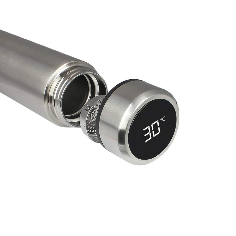 Good Connections ZUB-7001 Stainless Steel Vacuum Flask with Smart Touch