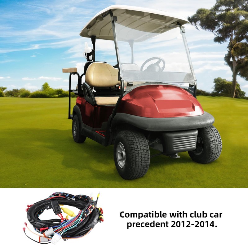 Roykaw Golf Cart Main Harness Control Wiring Harness Compatible with