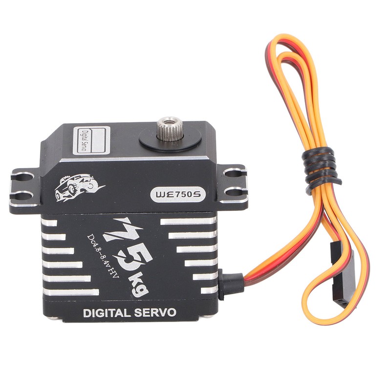 75KG Digital Steering Servo 180 Degree Control Angle Waterproof Full