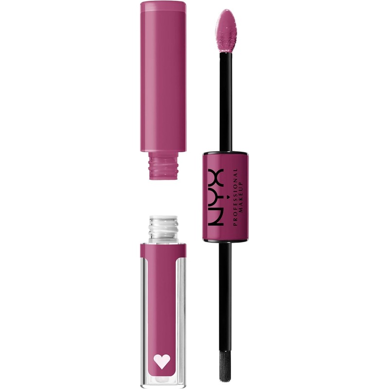 NYX Professional Makeup, Shine Loud, Labial Líquido Larga Duración, Daring