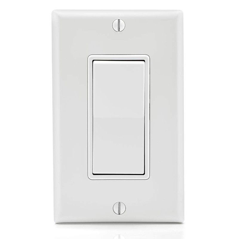 Leviton Antimicrobial 15 Amp 120/277V Decora Rocker 3-Way AC Quiet
