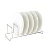 IMEEA Plate Rack 304 Stainless Steel Countertop Dish Holder for