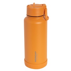 NORDAY | Botella de Agua Active Naranja | Termos para Agua - Termo para Deportistas | Termos para Cafe - Vaso Termico de Acero Inoxidable | Mantiene la Temperatura Hasta 24 horas | 32 oz - 960 ml