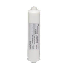 EcoPure EPINL40 Deluxe In-Line Refrigerator Water and Icemaker Filter - Universal, Fits All Major Brand Refrigerators - High Capacity - Built to Last , White
