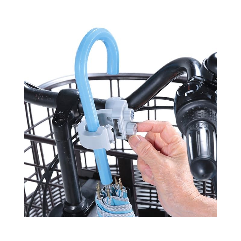 Kawadomi Seisakusho Bicycle Umbrella Lock KW-76SL Silver