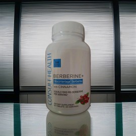 Consult Health 2 Pack Consult Health -Berberine GlucoVantage  Dietary Supplement~exp 4/27