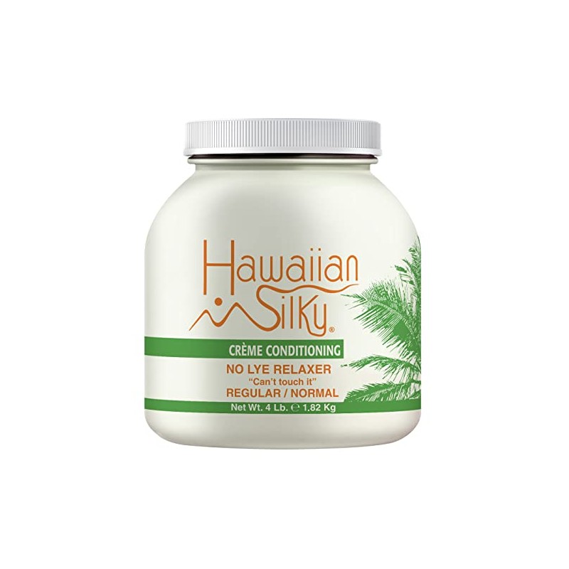 Hawaiian Silky Creme Conditioning No Lye Relaxer - Regular/Normal -
