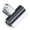 Rapesco RCB060B1 60 mm Letter Clips, Black, Pack of 10