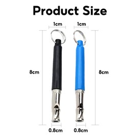 Pack of 2 Dog Whistles RüTter Recall Training Aids for Dogs, Anti-Bark Dog Whistle, Dog Whistles, Training Whistle, Pets High Frequency Barking, Training Whistles, for Dog Training (Blue)