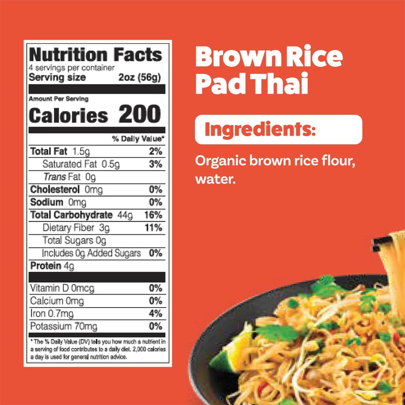 Explore Cuisine Organic Brown Rice Ramen 8 oz Pack of