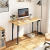 Hocamel Adjustable Table Legs 18-30 inch (45-75cm), Metal Desk Legs