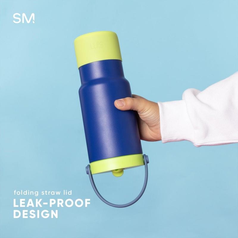 Simple Modern Kids Trek Pivot Insulated Tumbler 24oz:_Deep Ocean