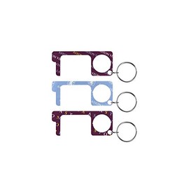 FOCO Aston Villa FC 3 Pack No Touch Keyring
