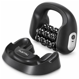 Electric Rolling Percussion Massager with Hands-Free Dock