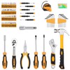 DEKOPRO 158 Piece Tool Set-General Household Hand Tool Kit,Auto Repair