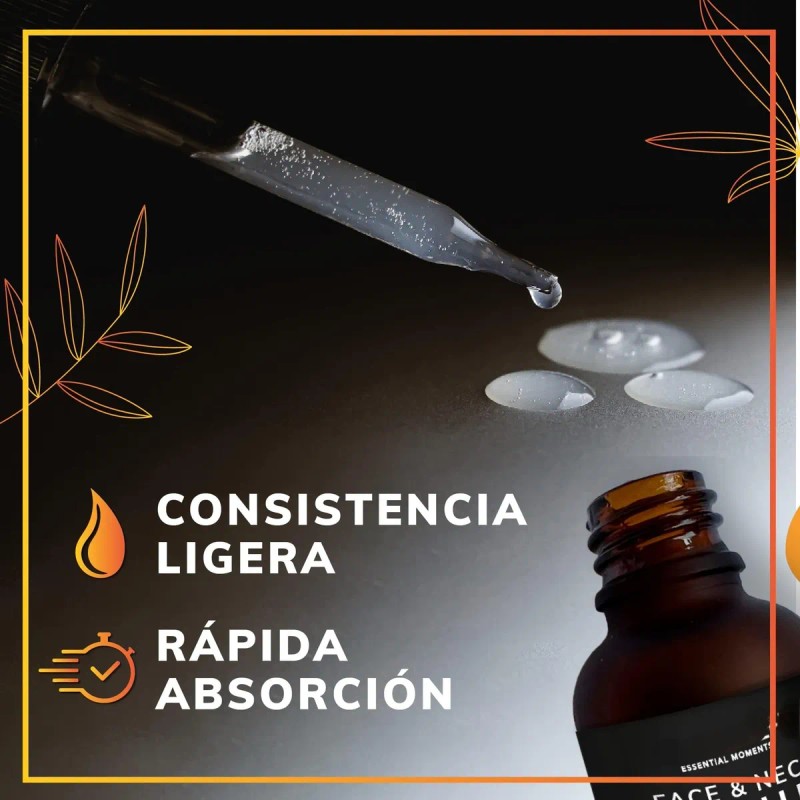 Serum Facial Vitamina C + Ácido Hialurónico + Vitamina E