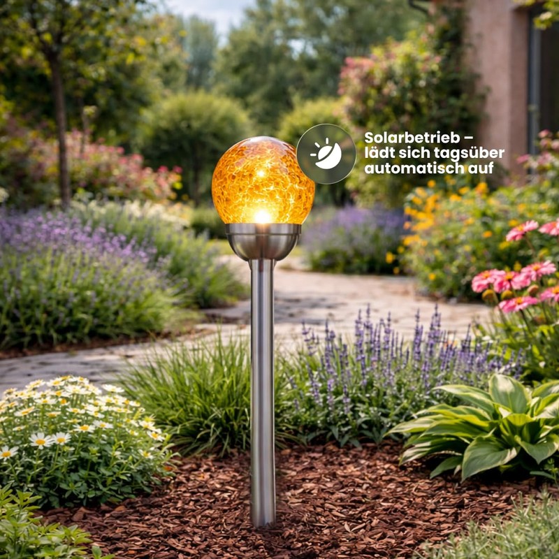Best Season Roma Solar Bollard Light 45 cm - LED