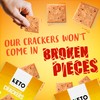 Keto Crackers low carb crackers (Cheddar and Onion) Keto friendly
