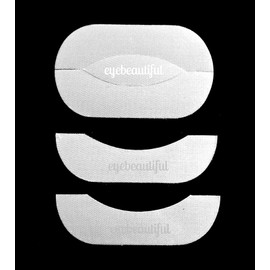 50 Pairs- Eyelash Extension Silk & Lint Free Under Eye Pad Stickers By Eye Beautiful