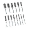 QWORK® 14-Piece Wire Brushes for Drills - 8 mm to