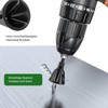 Pack of 2 deburring bit chamfering tool, deburring metal, chamfer