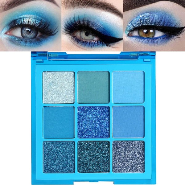 evpct 9 Colors Dark Light Royal Cobalt Blue Pearl White